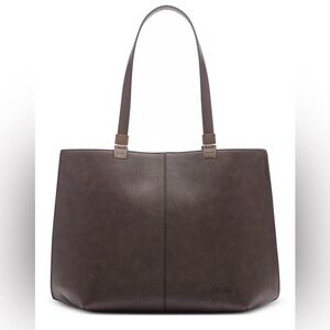 CALVIN KLEIN Granite Tote Bag with Magnetic Snap